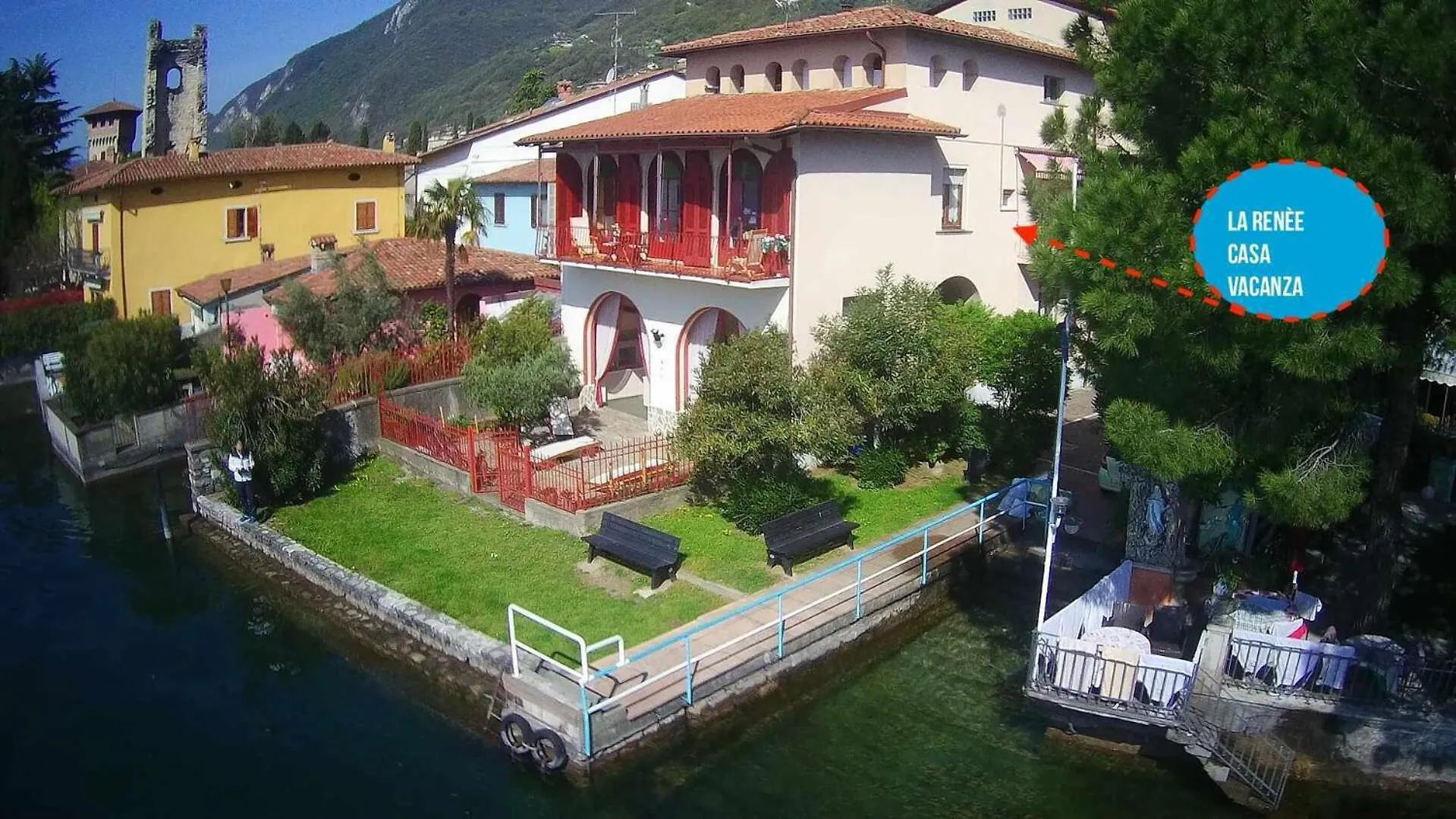 Historic House By The Lake La Renee Casa Vacanza Predore
